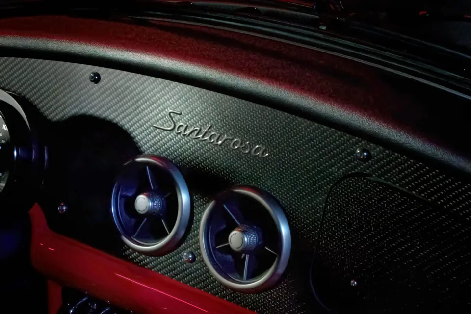 Santarosa fascia with chrome vents and script